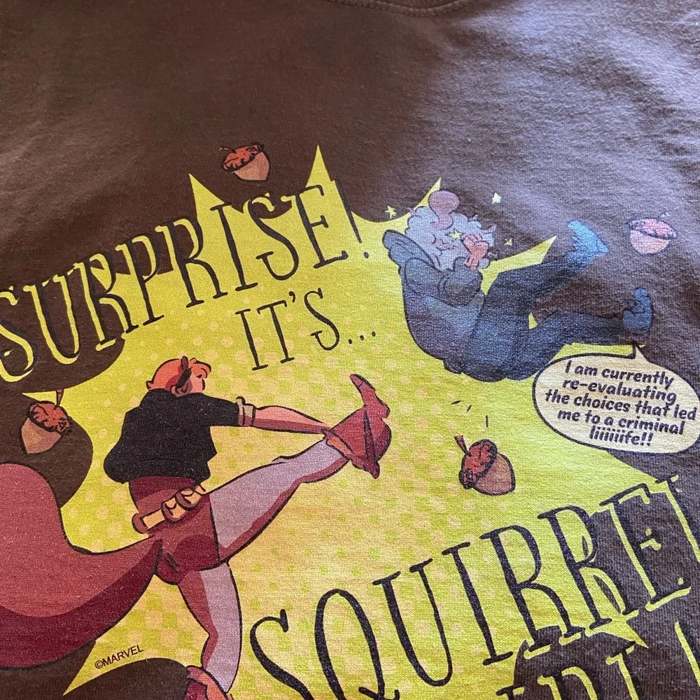 New in box Squirrel Girl action figure and Squirrel girl tee - Picture 4 of 5